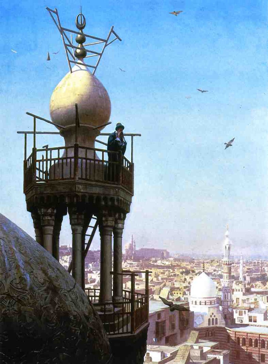 Muezzin Calling, 1878 by Jean Leon Gerome