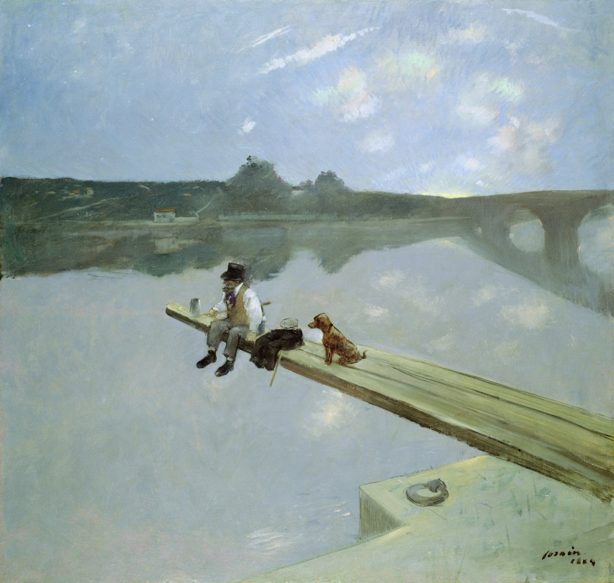 The Fisherman, 1884 by Jean Louis Forain