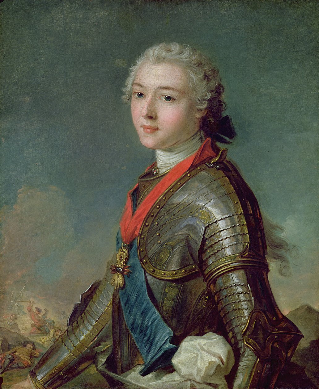 Louis Jean Marie de Bourbon, Duke of Penthievre by Jean Marc Nattier