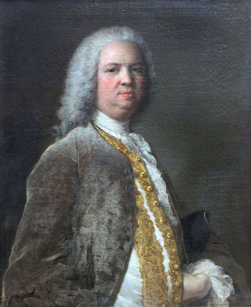 Portrait of the Frankfurt banker Johann Georg Leerse (1691-1762) by Jean Marc Nattier