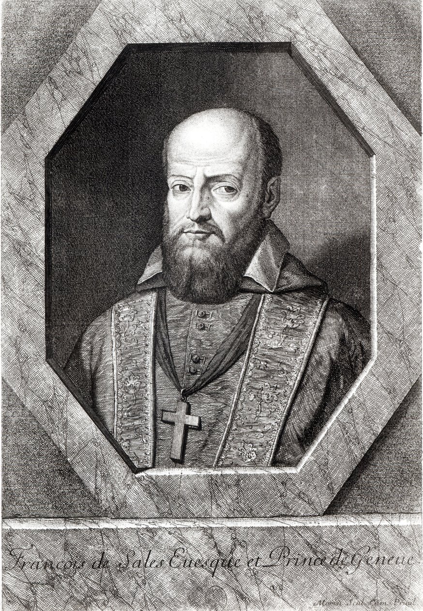 Portrait of Francois de Sales by Jean Morin