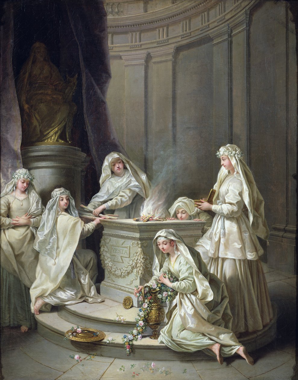 Vestal Virgins by Jean Raoux