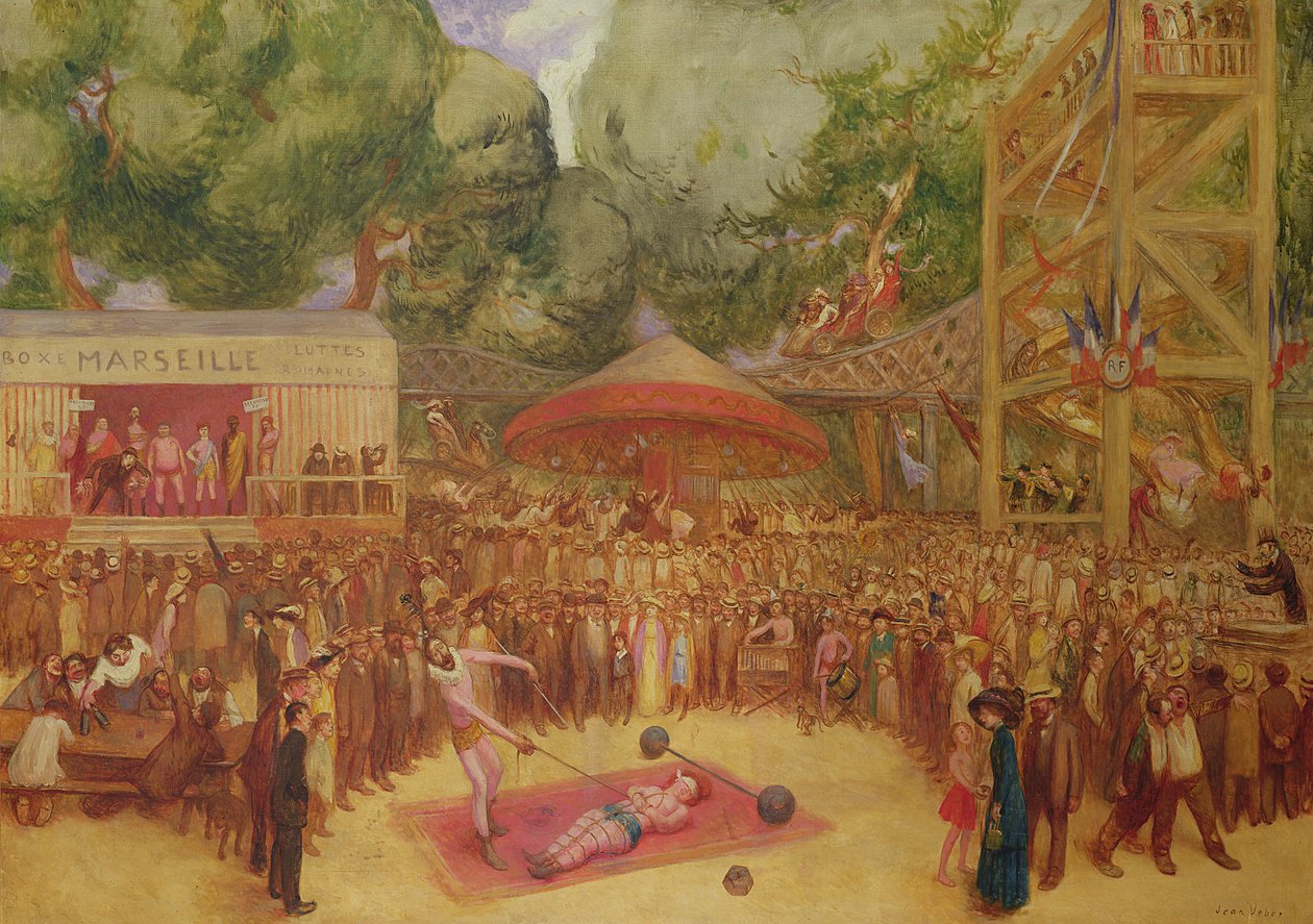 The Fair at Saint-Cloud by Jean Veber