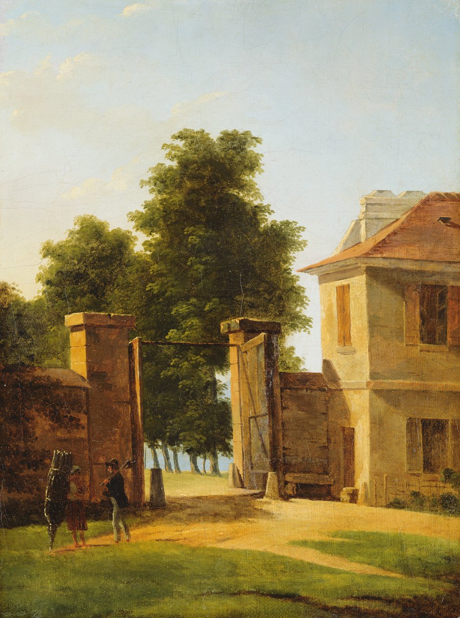 Entrance to the park at Saint-Cloud, c.1810-12 by Jean Victor Bertin