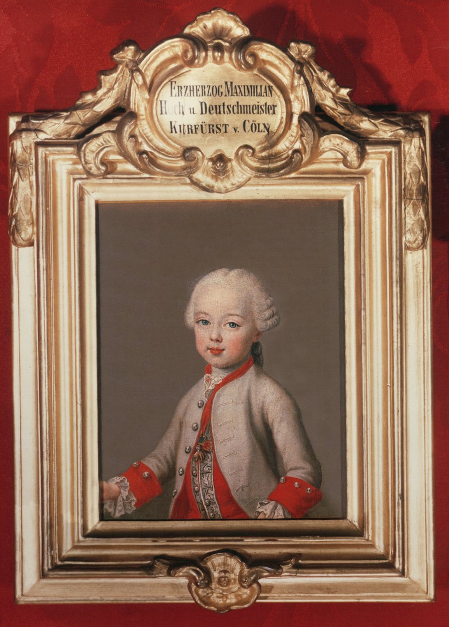 Maximilian, Youngest Son of Francis I and Maria Theresa of Austria, Later Archbishop-elector of Cologne by Jean Étienne Liotard