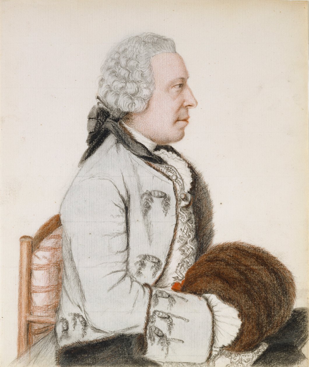 Portrait of Charles-Benjamin de Langes de Montmirail, Baron de Lubières by Jean Étienne Liotard
