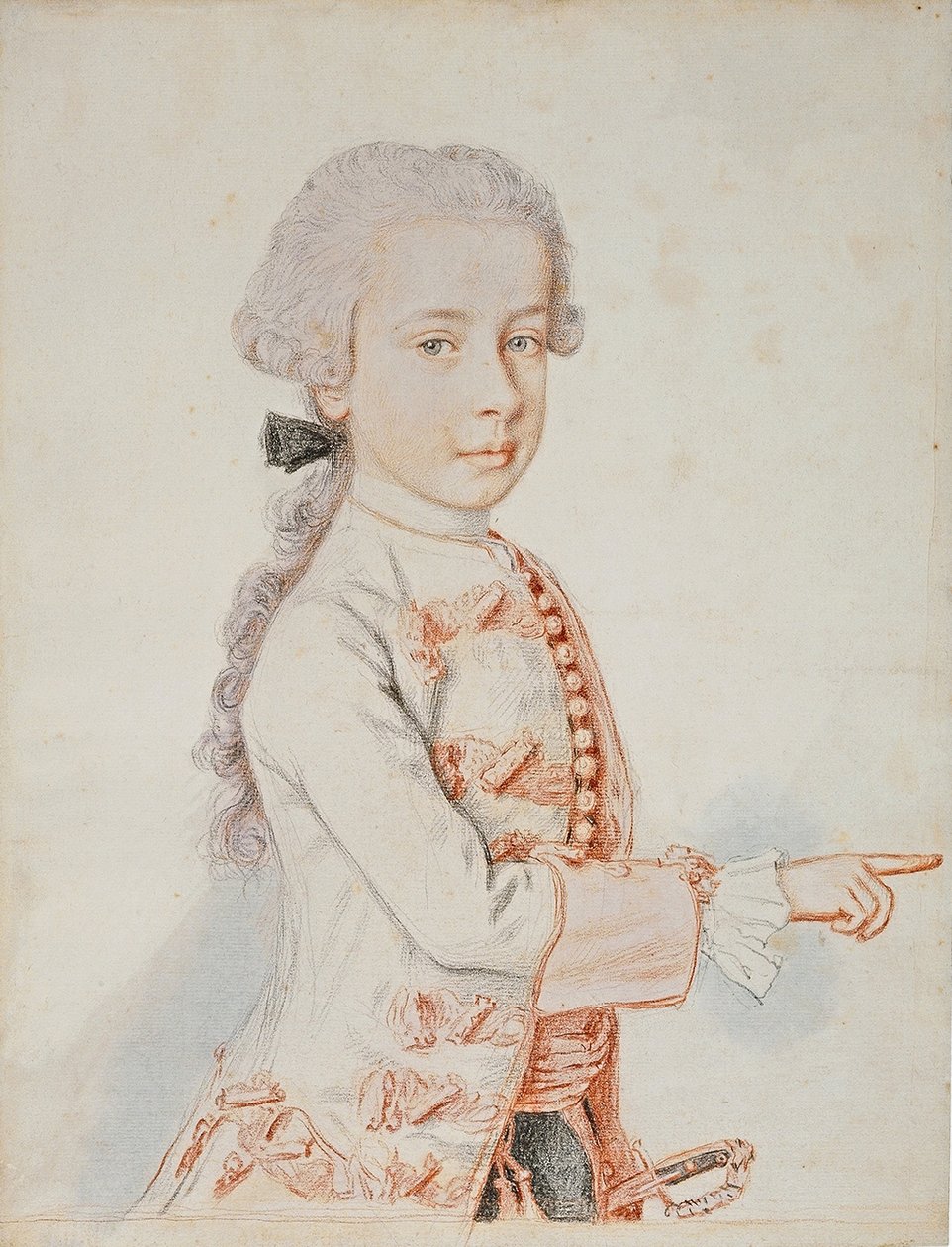 Portrait of Archduke Ferdinand Karl of Austria-Este by Jean Étienne Liotard