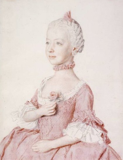 Portrait of Maria Carolina of Austria by Jean Étienne Liotard