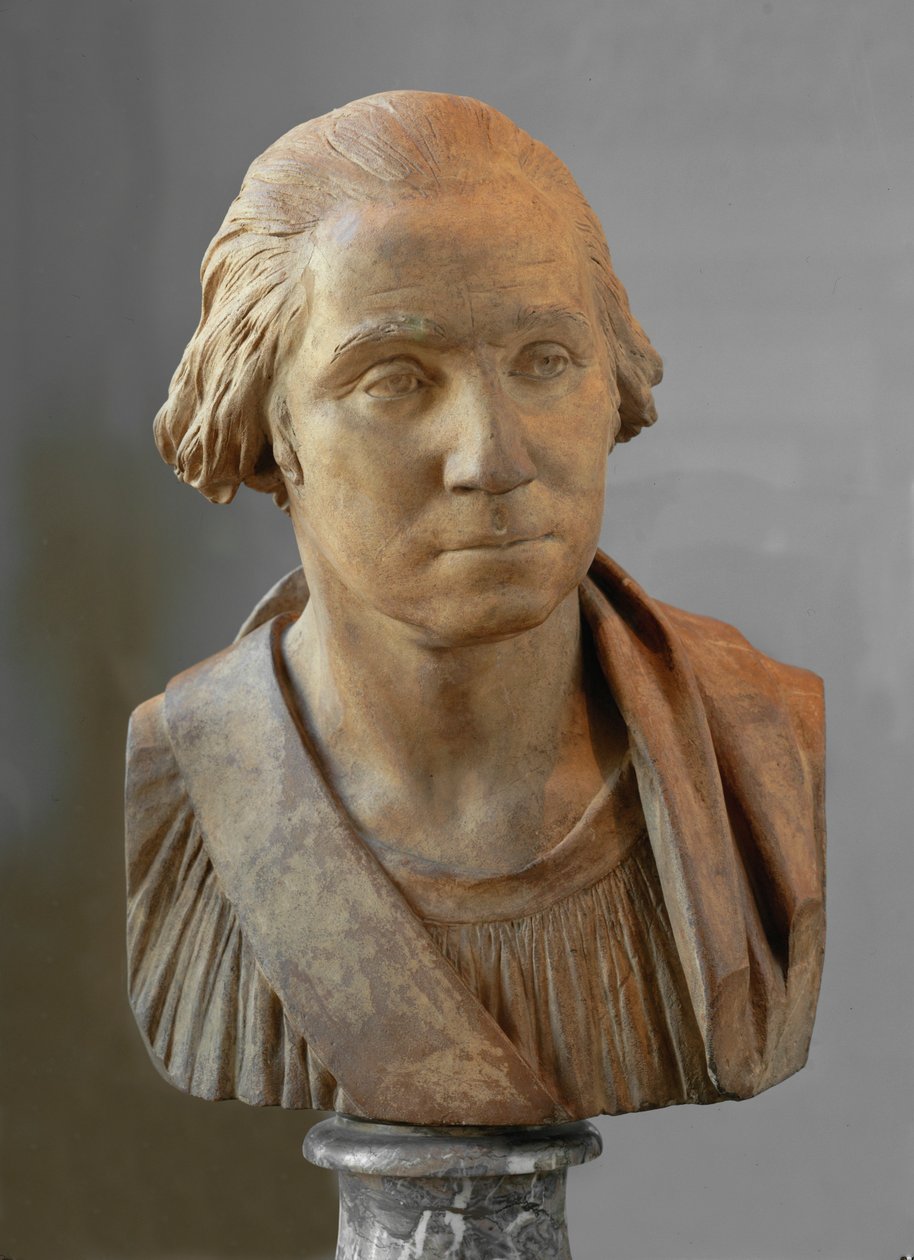 George Washington, First President of the United States by Jean Antoine Houdon