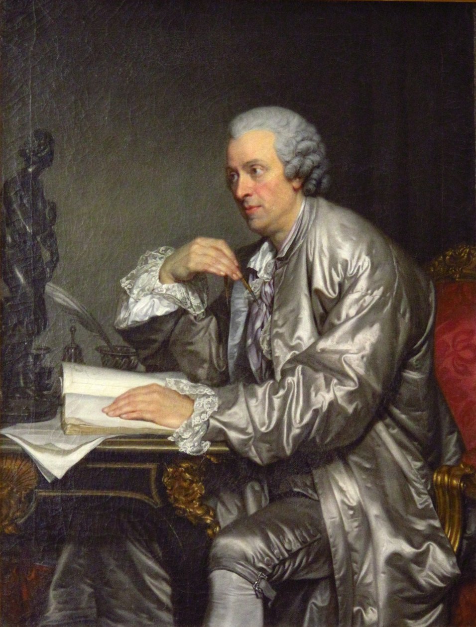 Portrait of Claude Henri Watelet by Jean-Baptiste Greuze