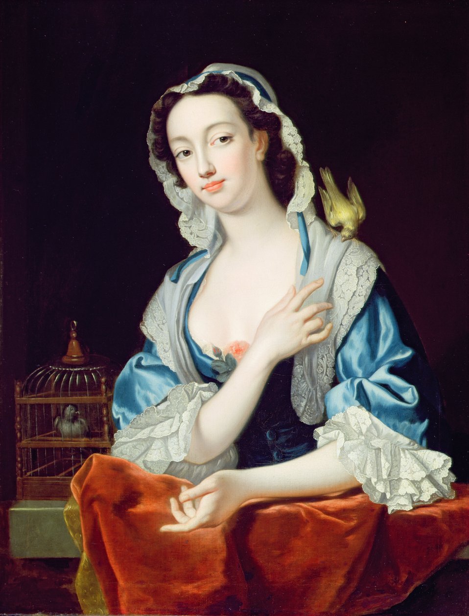 Portrait of Peg Woffington (1718-60) by Jean Baptiste van Loo