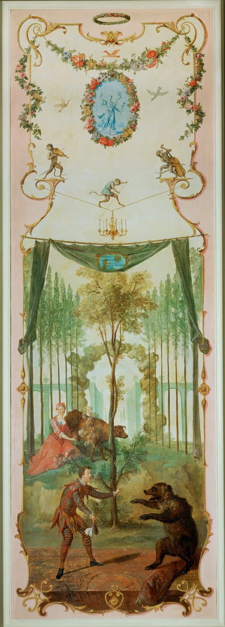 The Burlesque Comedy by Jean-Baptiste (school of) Oudry