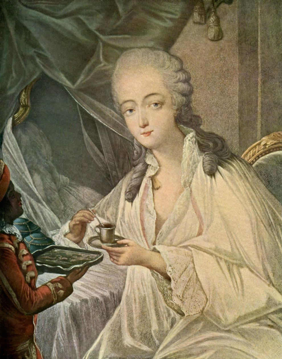 Madame Du Barry and the Page Zamore, from 
