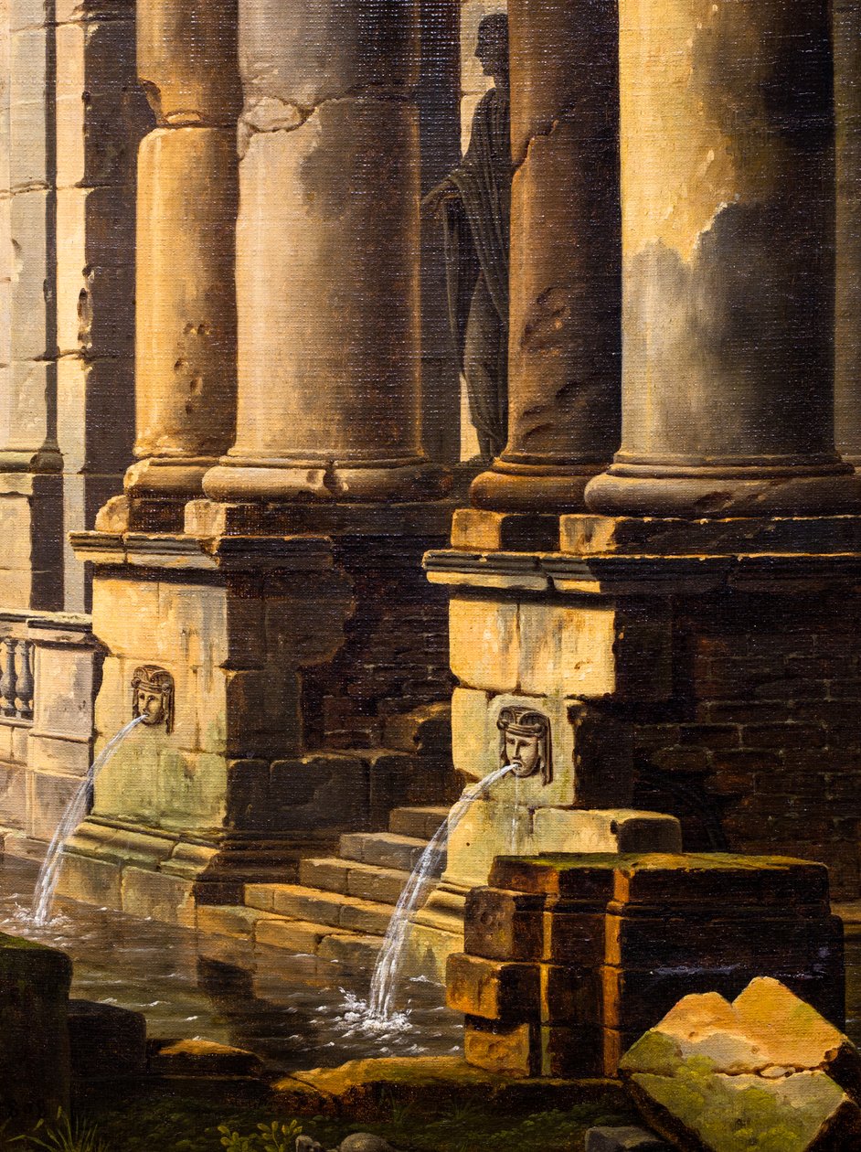 Ruins of an Ancient Bath by Jean Baptiste Berlot