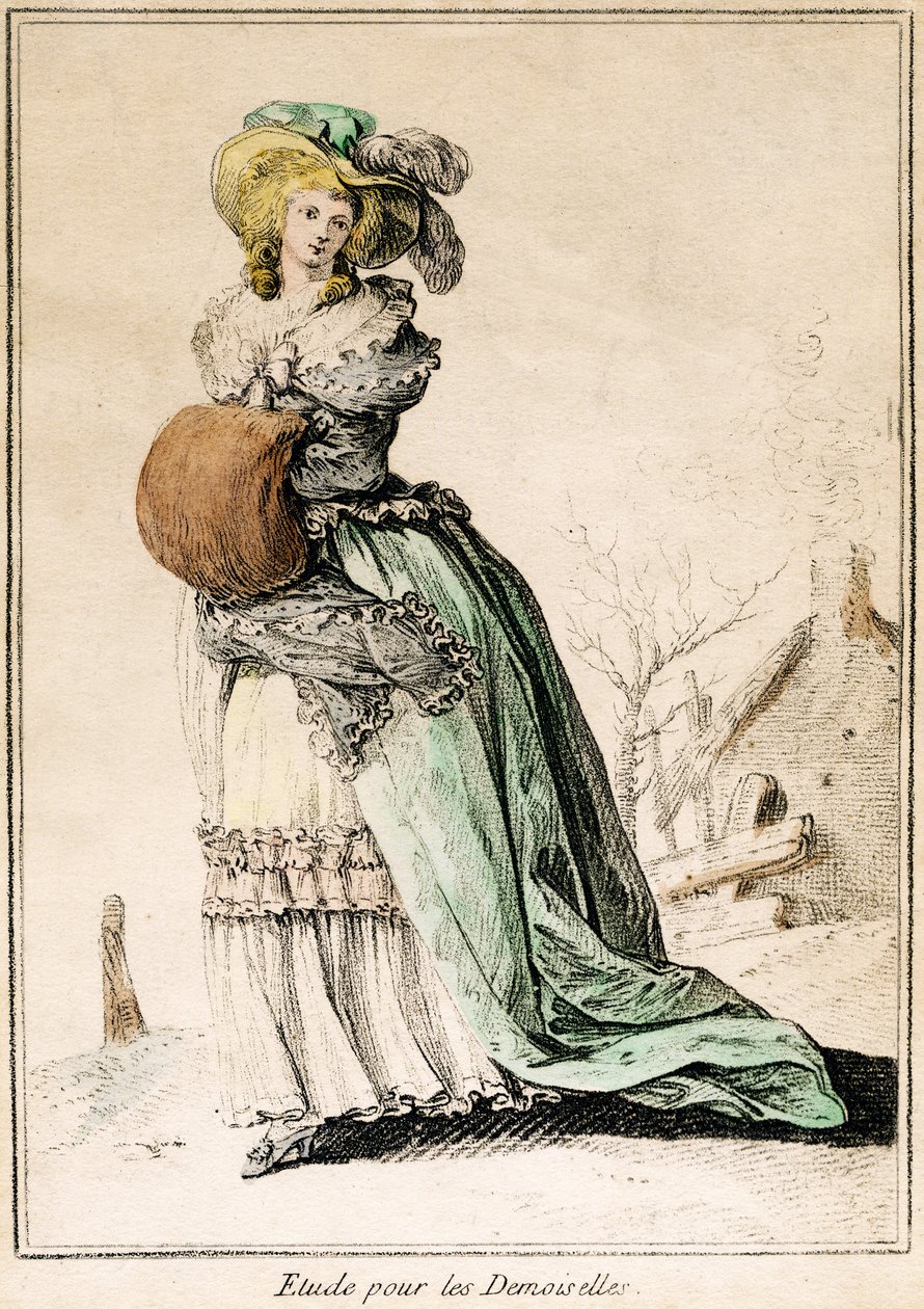 Study for the Young Ladies by Jean-Baptiste Huet