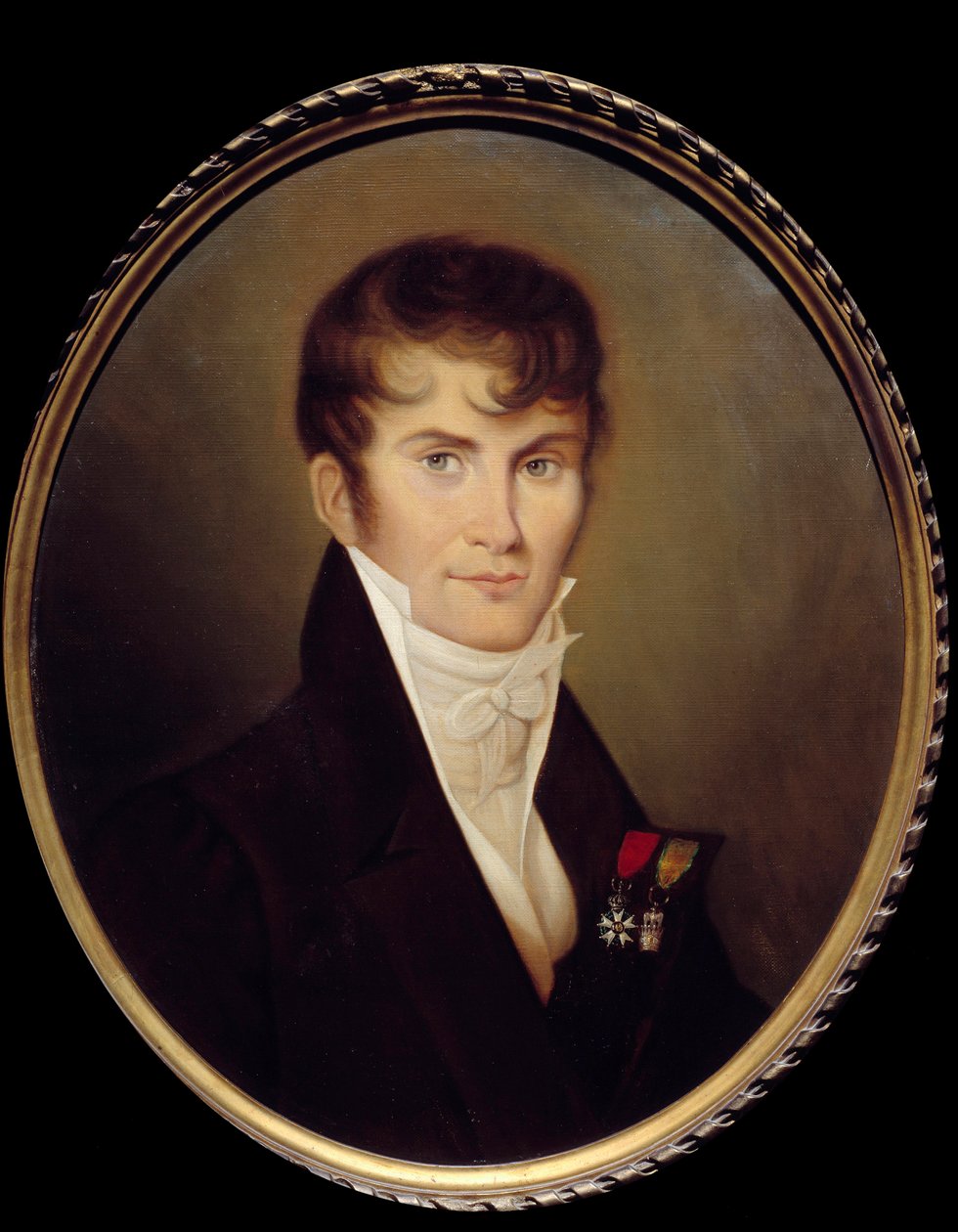 Portrait of Claude Francis, Baron de Meneval, Secretary of Napoleon Bonaparte by Jean Baptiste Isabey