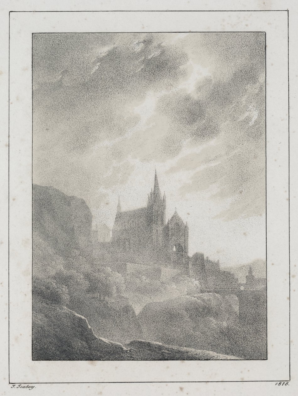 The Cathedral by Jean-Baptiste Isabey