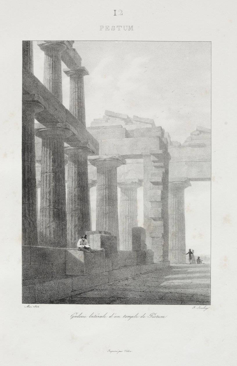 Voyage to Italy in 1822 by Jean-Baptiste Isabey