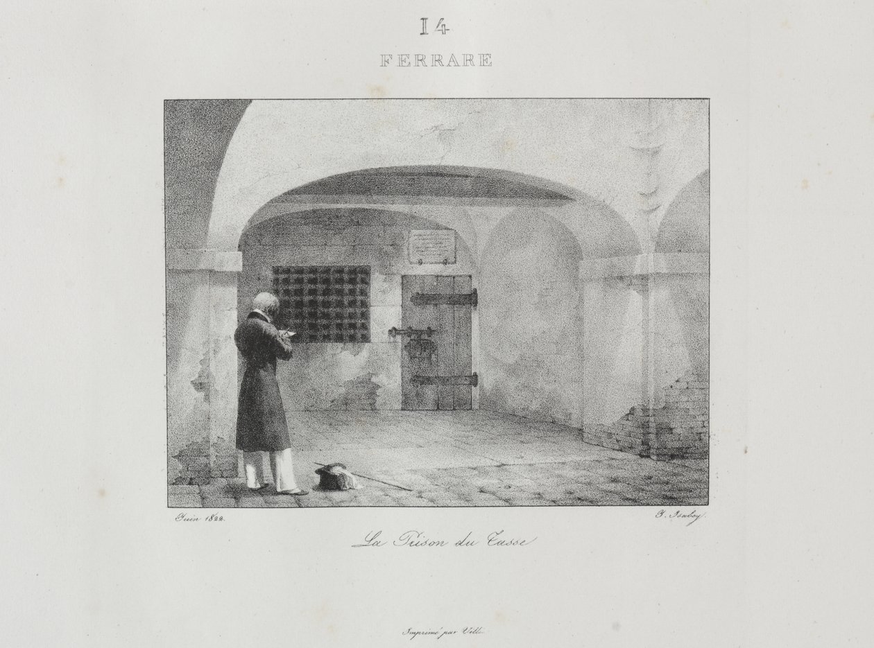 Voyage to Italy in 1822 by Jean-Baptiste Isabey