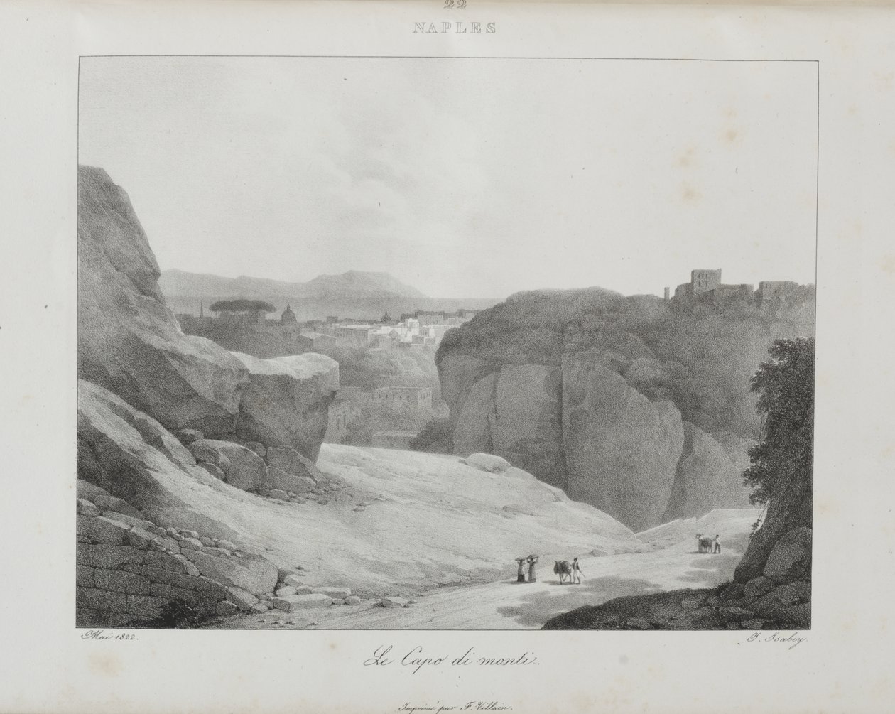Voyage to Italy in 1822 by Jean-Baptiste Isabey
