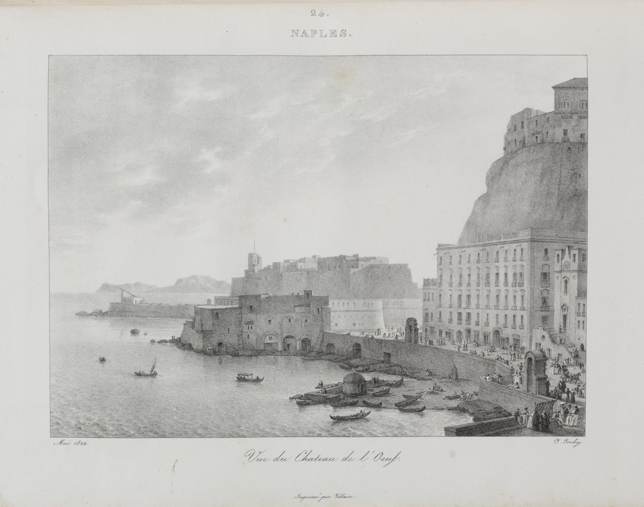 Voyage to Italy in 1822 by Jean-Baptiste Isabey
