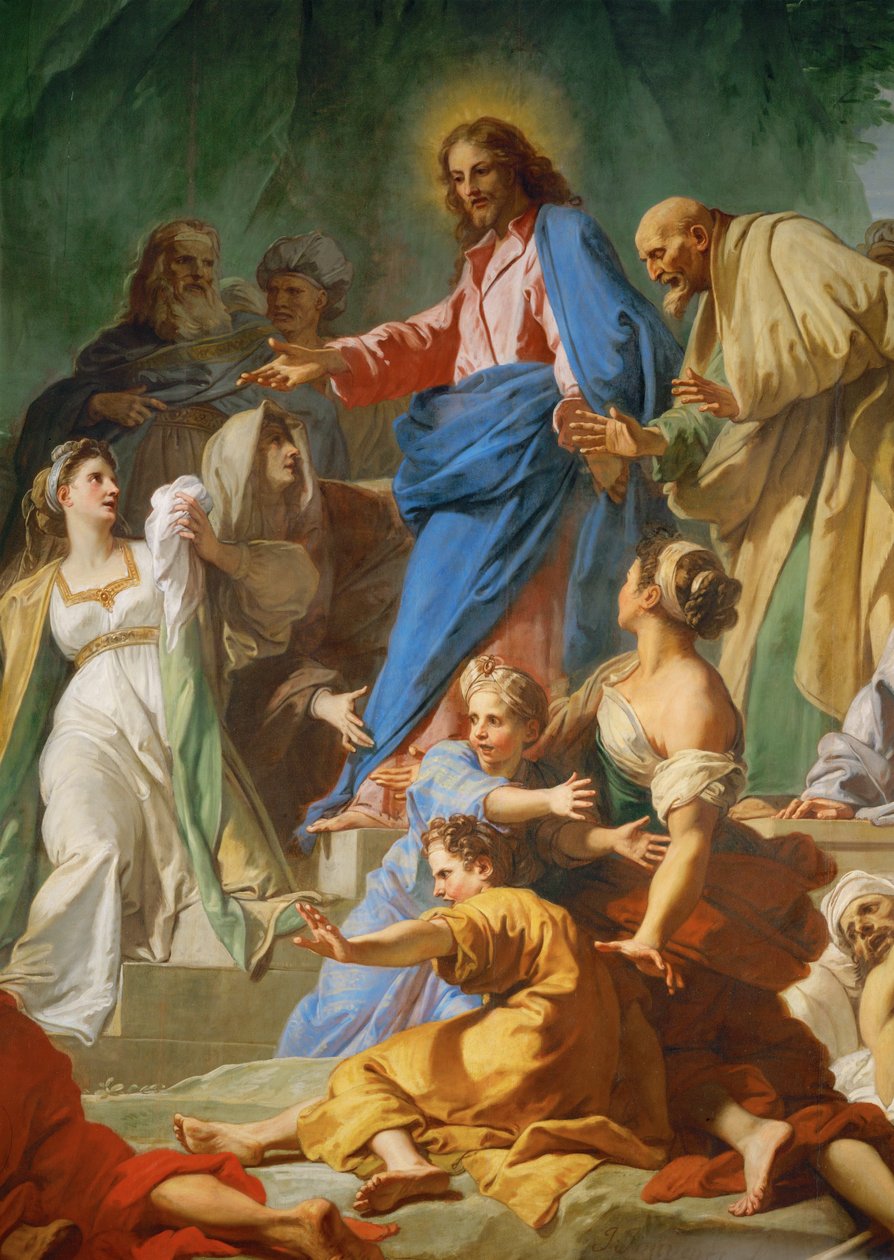 The Resurrection of Lazarus by Jean Baptiste Jouvenet