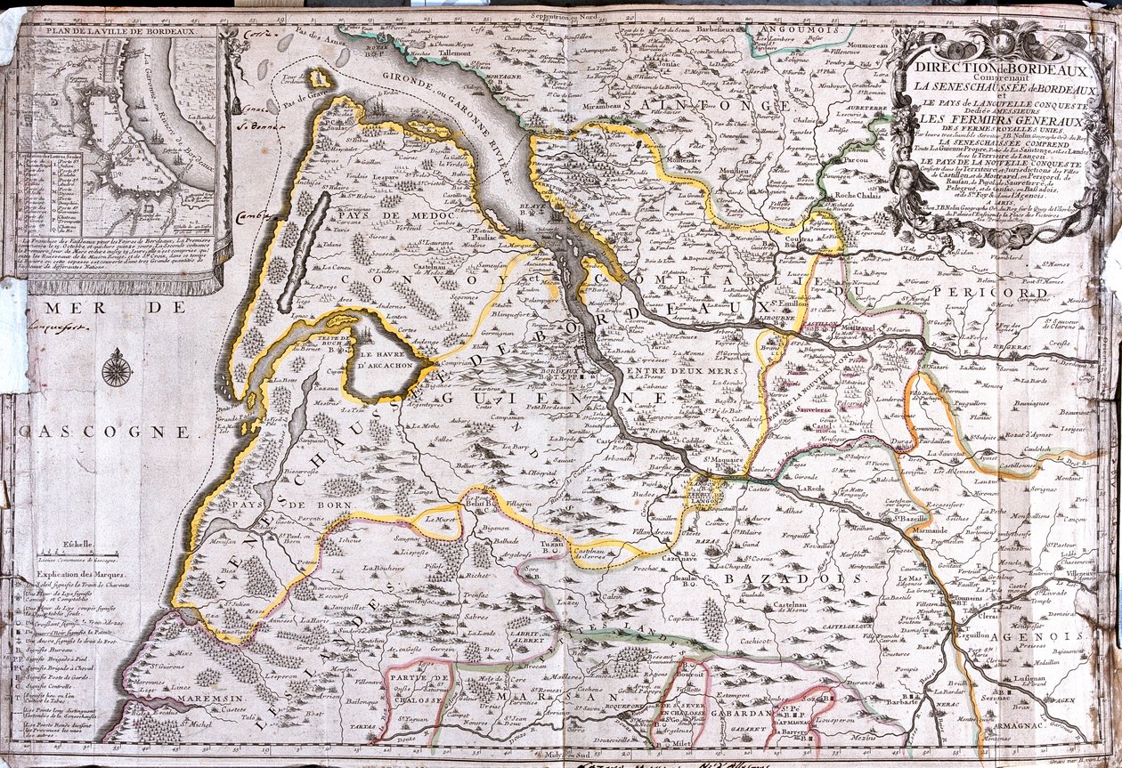 Aquitaine, France by Jean Baptiste Nolin