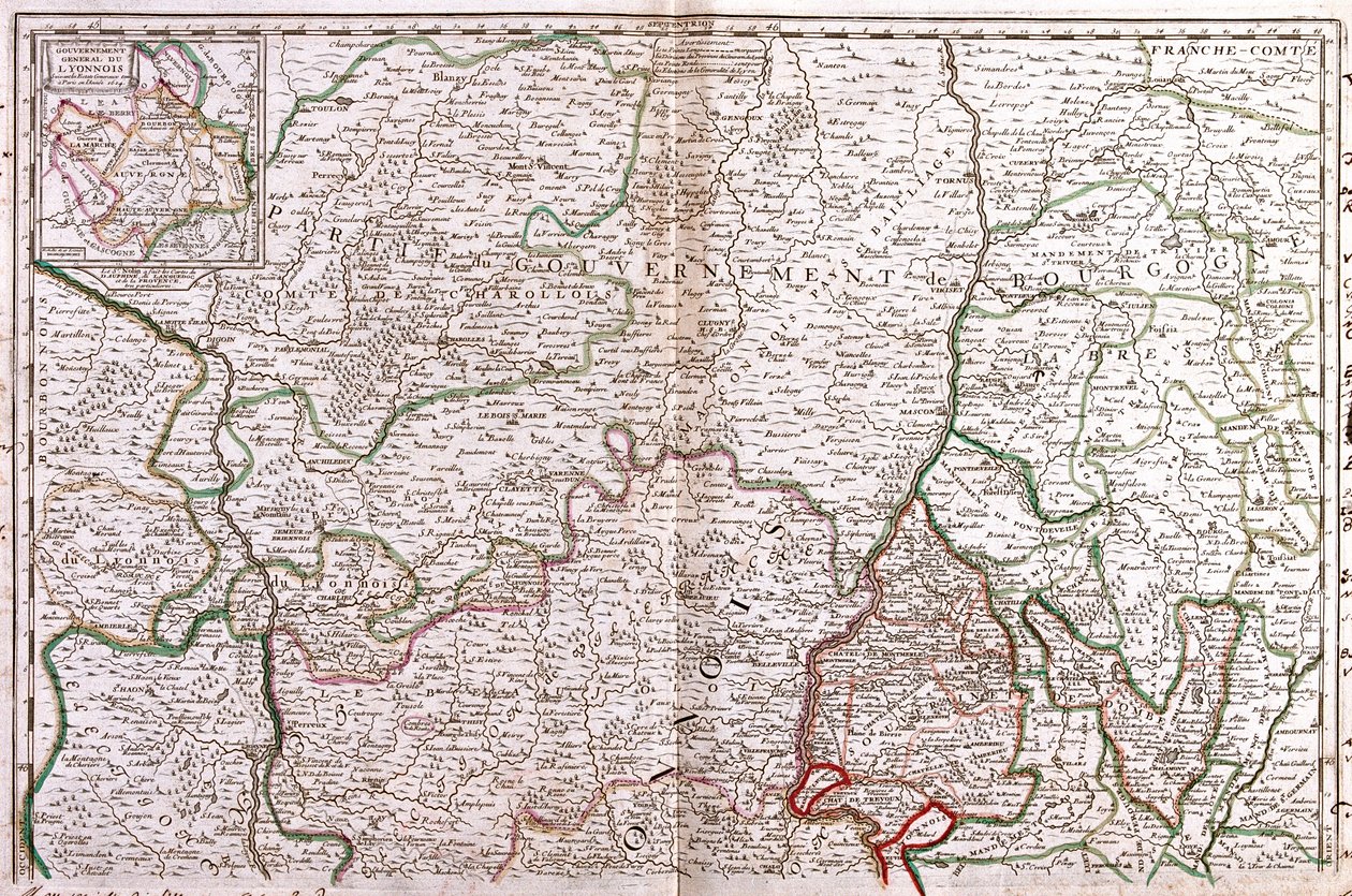 Burgundy, Rhône-Alpes, France by Jean-Baptiste Nolin