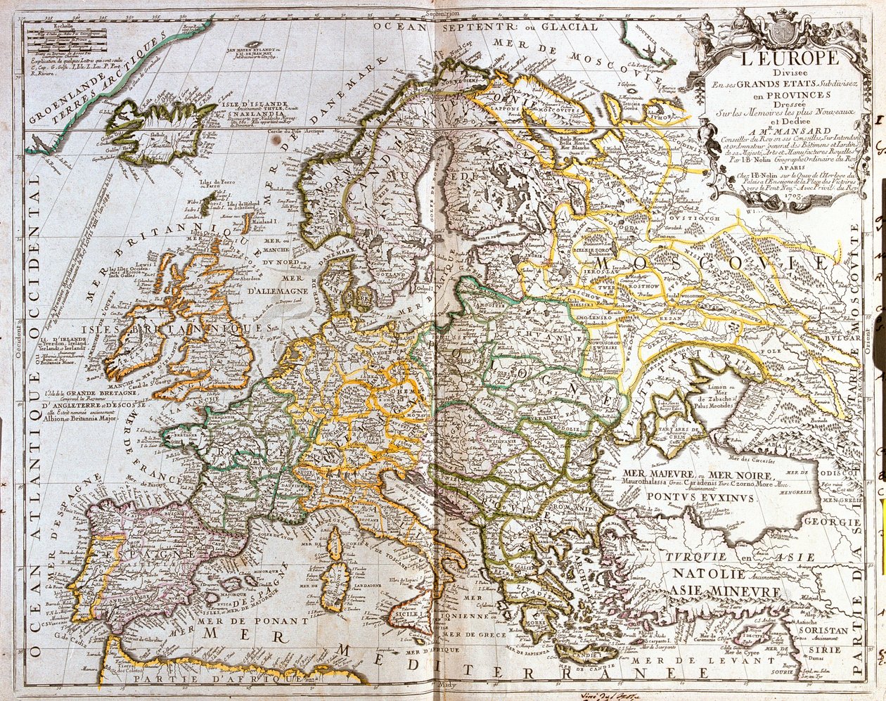 Europe by Jean-Baptiste Nolin