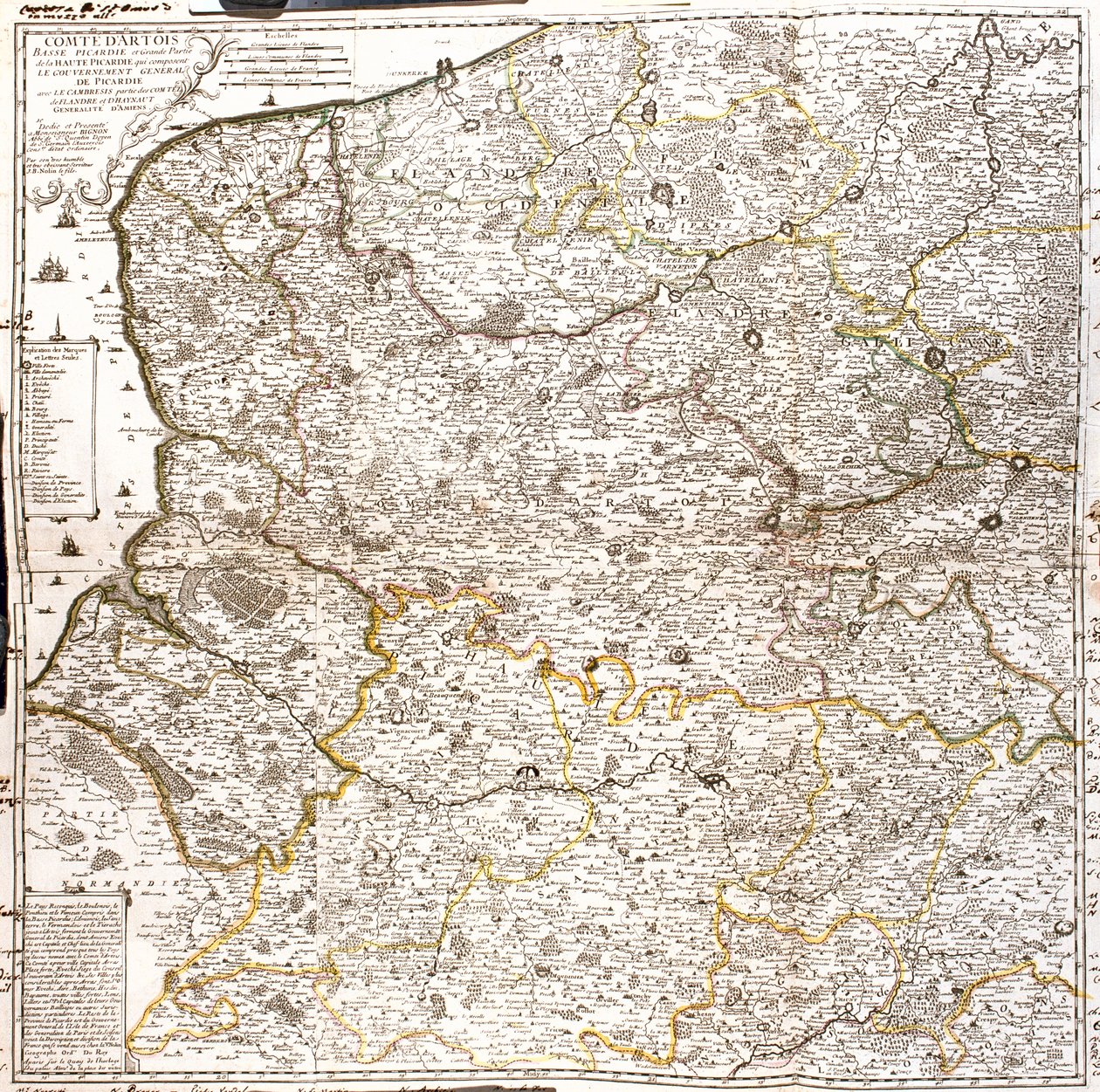 France (Region : Nord-Pas-de-Calais, Upper Normandy, Picardy) Belgium (Region: Flanders) by Jean-Baptiste Nolin