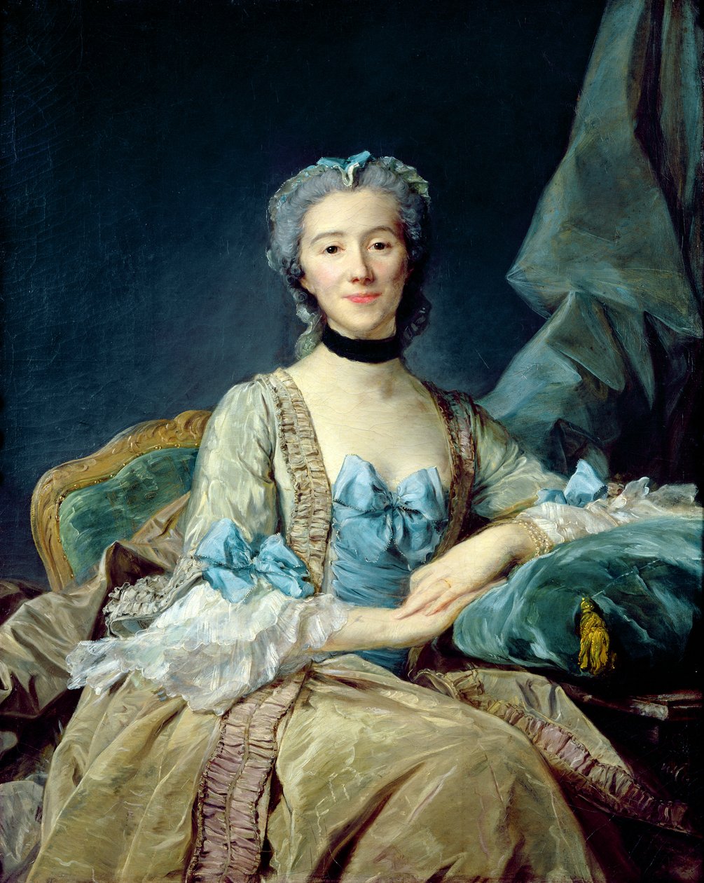 Madame de Sorquainville by Jean Baptiste Perronneau