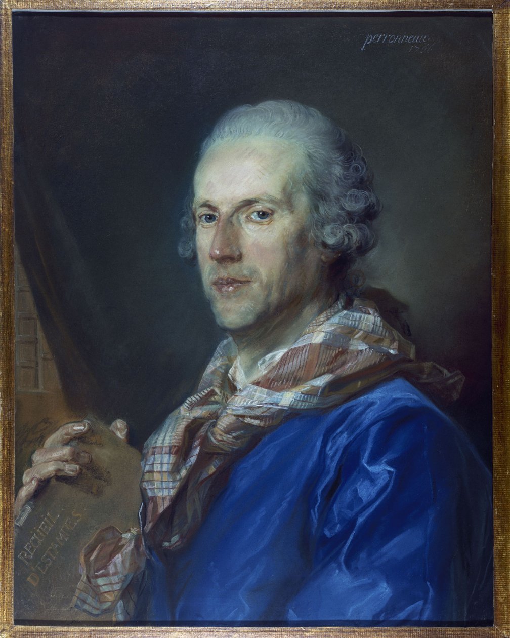 Portrait of Charles Lenormant du Coudray by Jean-Baptiste Perronneau
