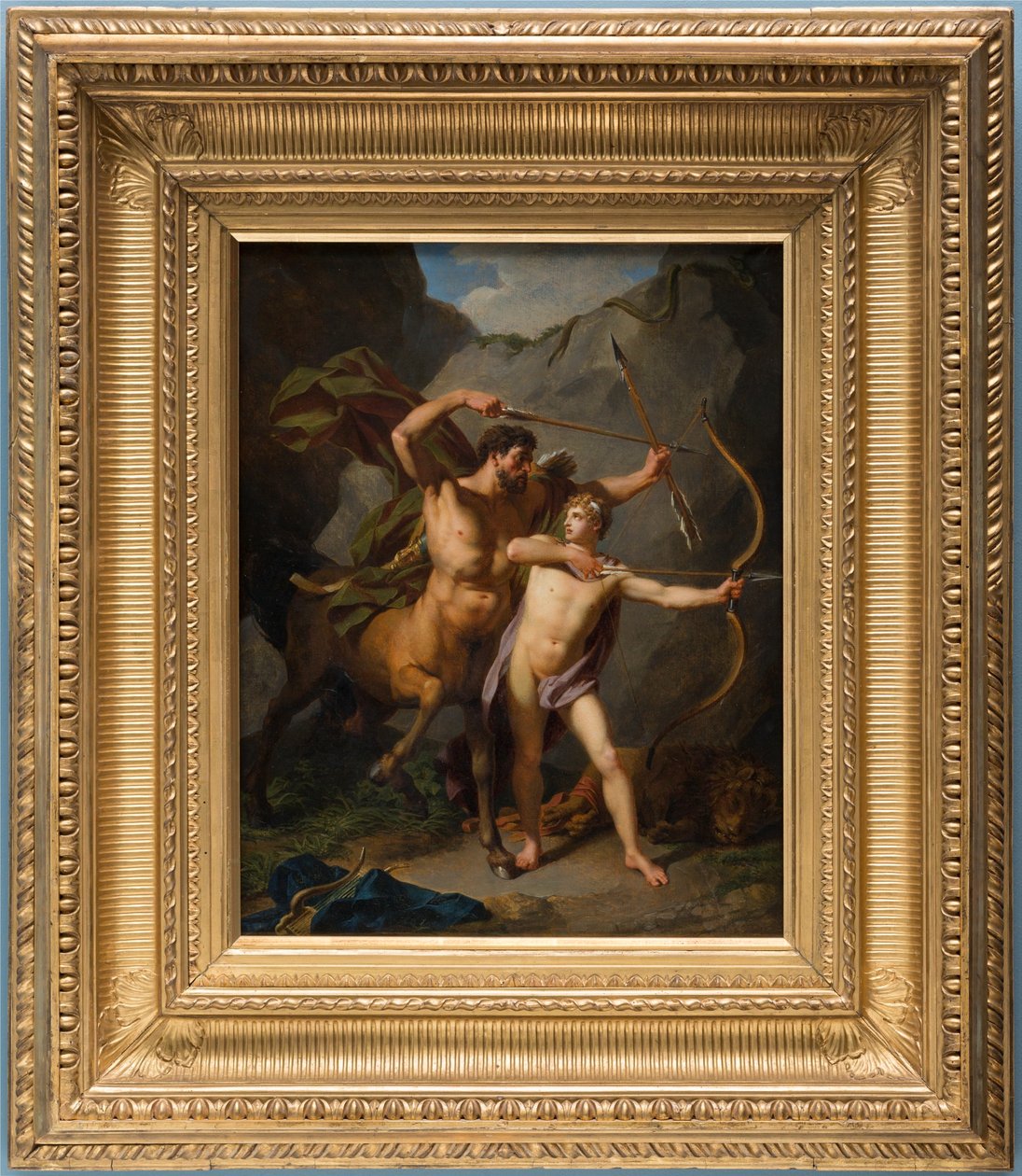 Education of Achilles by Jean-Baptiste Regnault