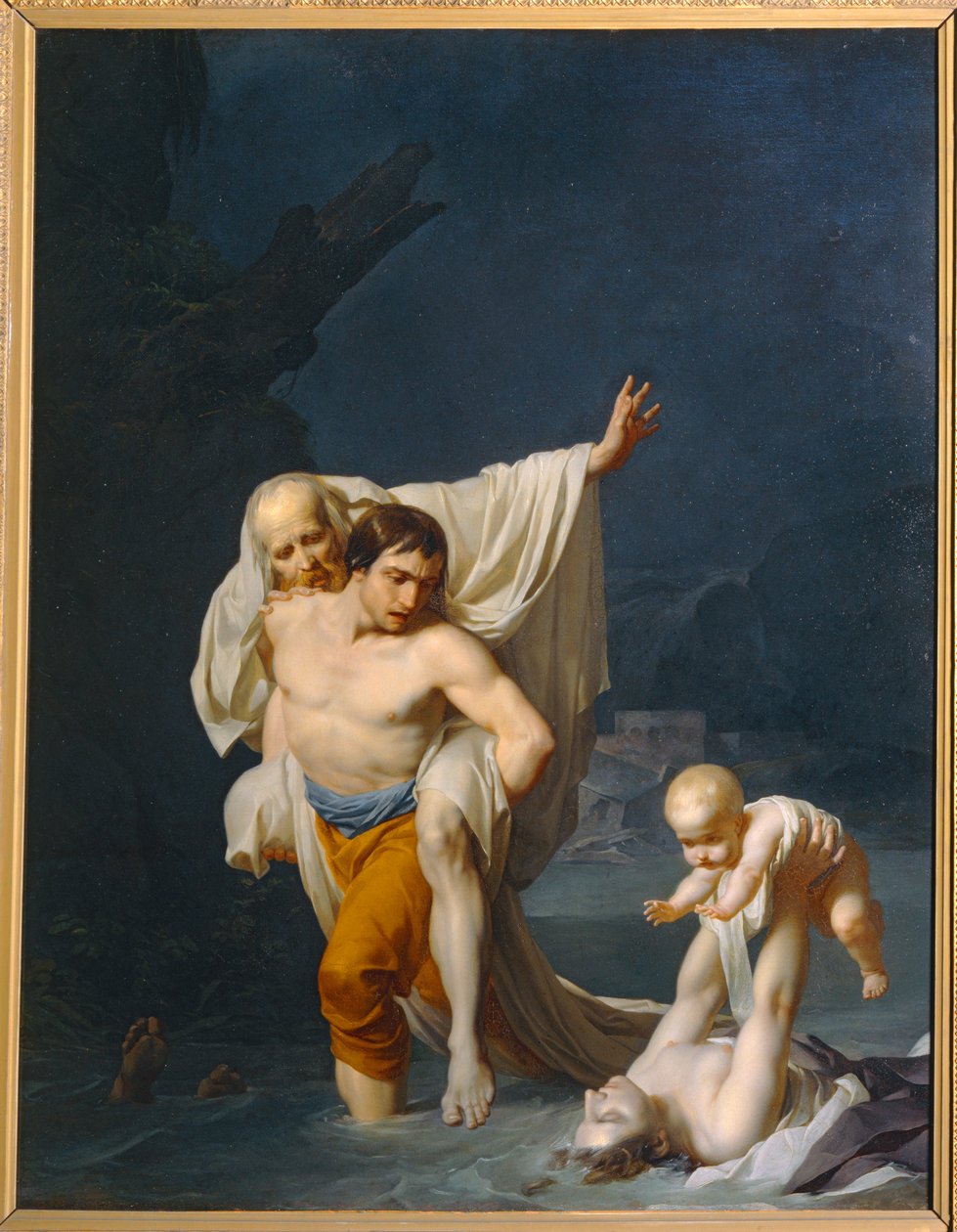 The Deluge by Jean-Baptiste Regnault