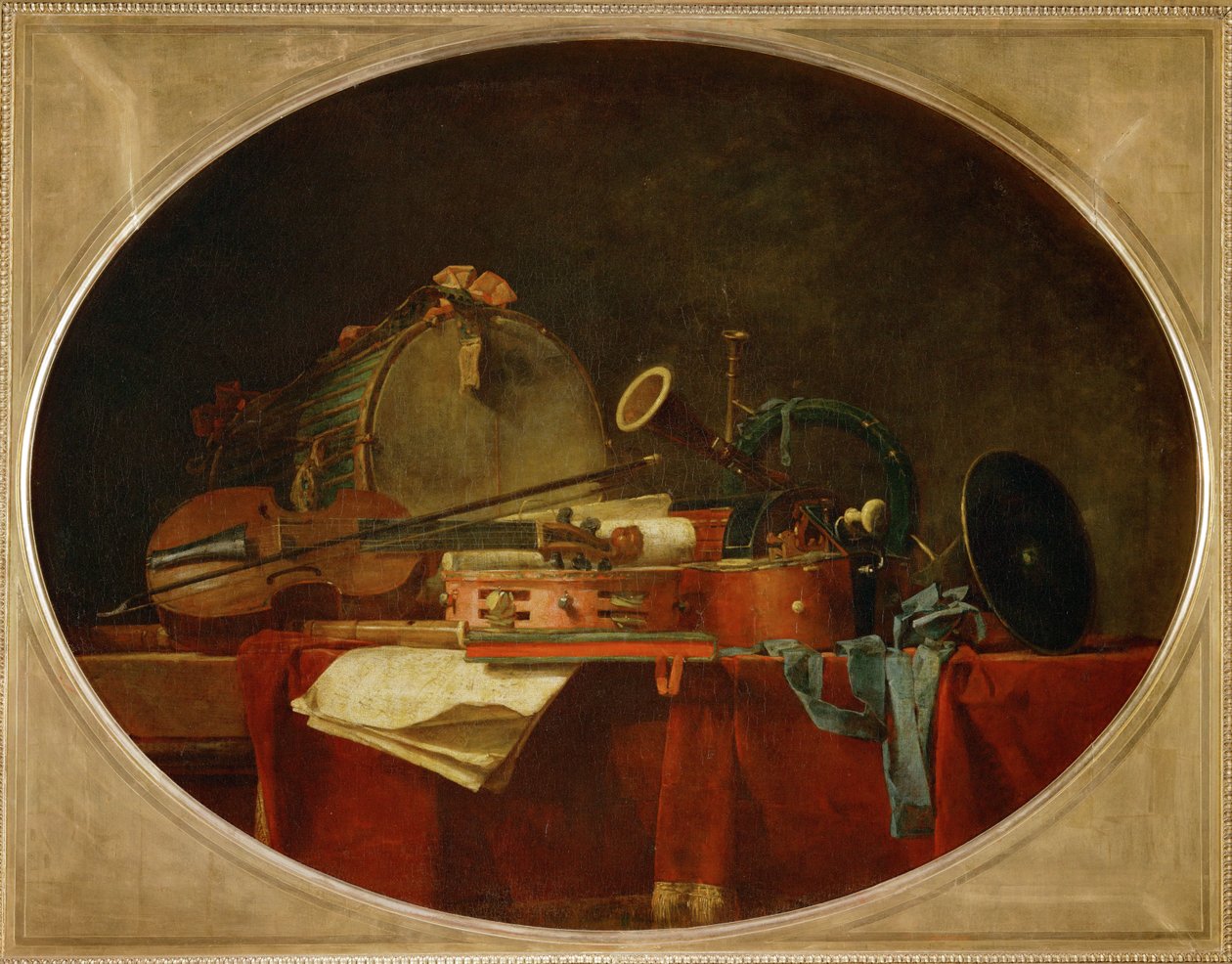 The Attributes of Civilian Music by Jean Baptiste Simeon Chardin
