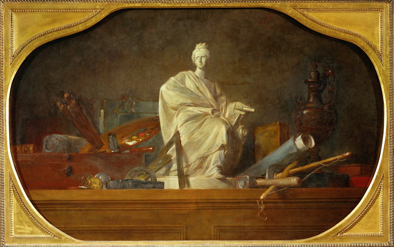 The Attributes of the Arts by Jean Baptiste Simeon Chardin
