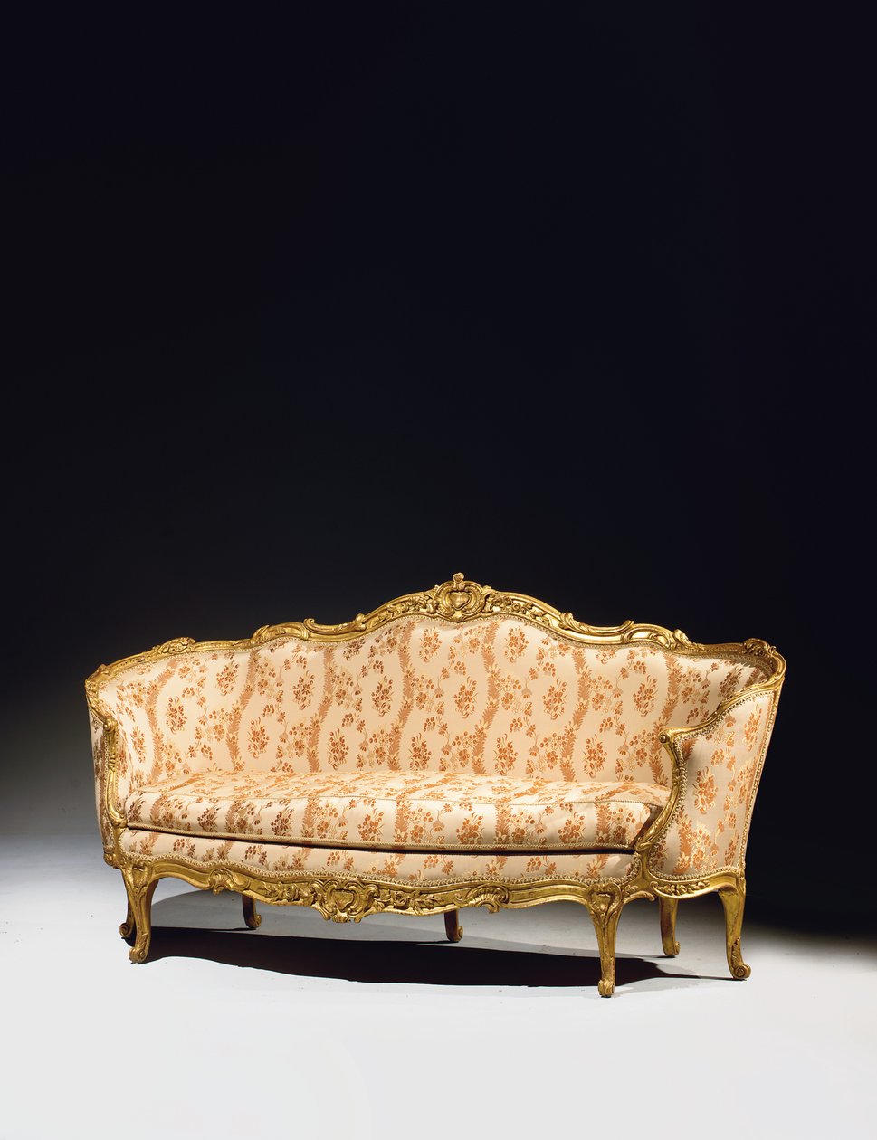 Louis XV Sofa by Jean Baptiste Tilliard