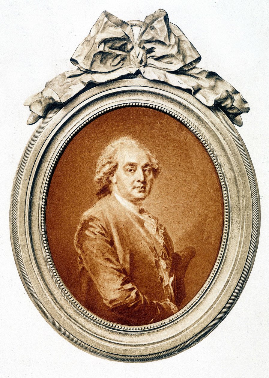 Portrait of Charles Claude de Flahaut de la Billarderie (1730-1809), Count of Angiviller by Weygler by Jean Baptiste Weyler