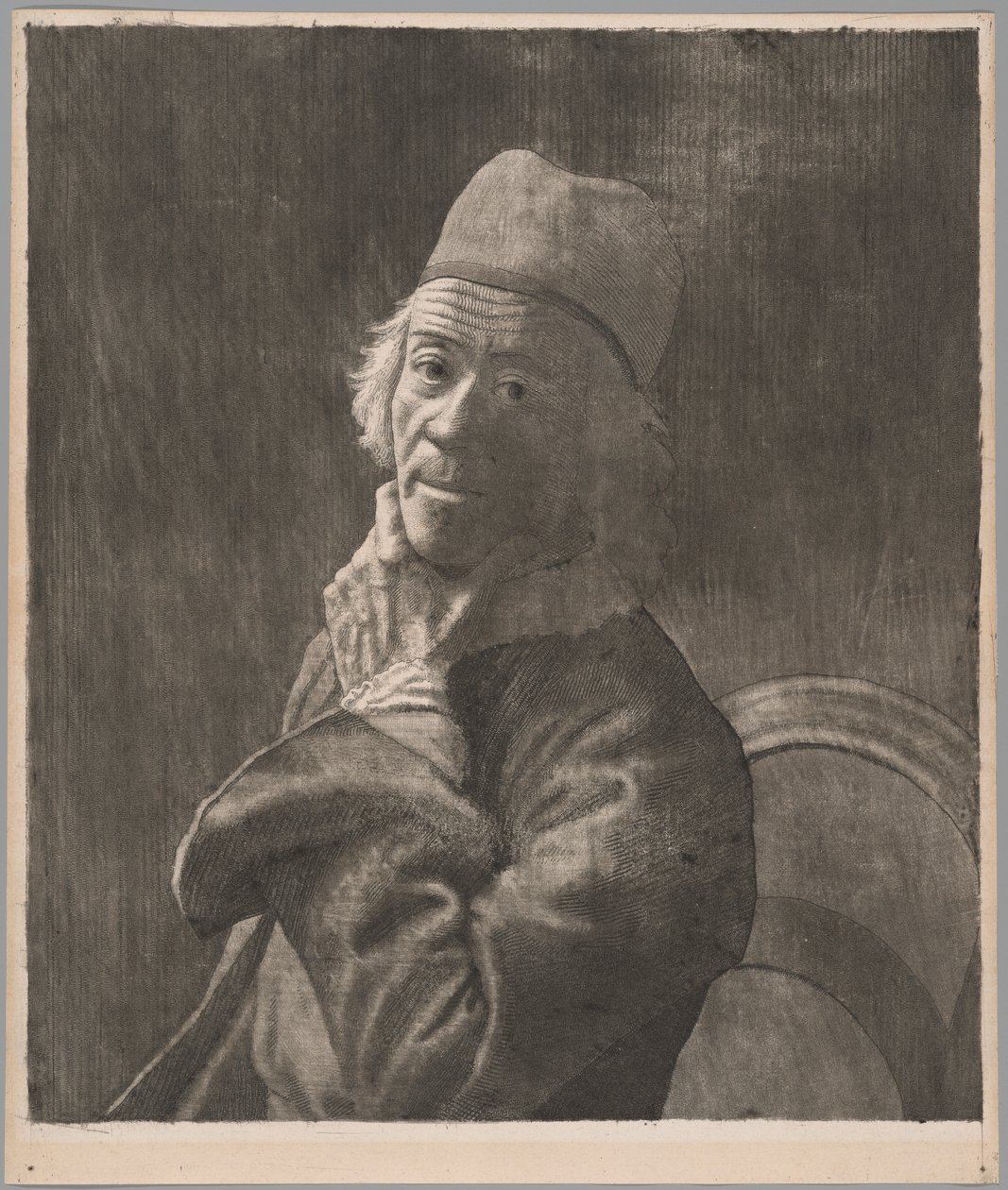 The Large Self-Portrait by Jean-Étienne Liotard