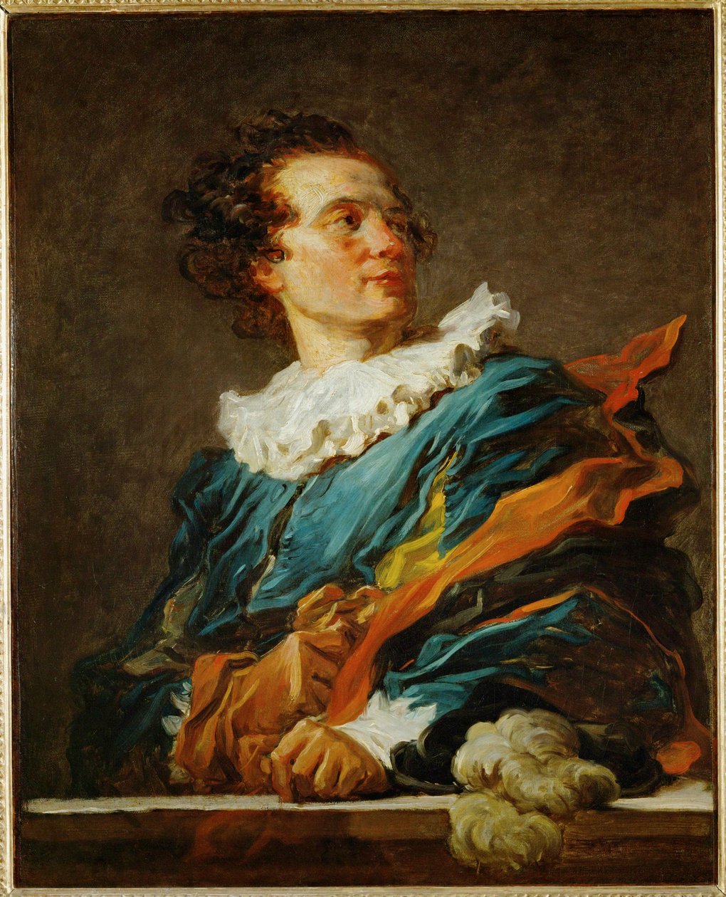 Fantasy figure, portrait of the Abbot of Saint-Non by Jean Honore Fragonard