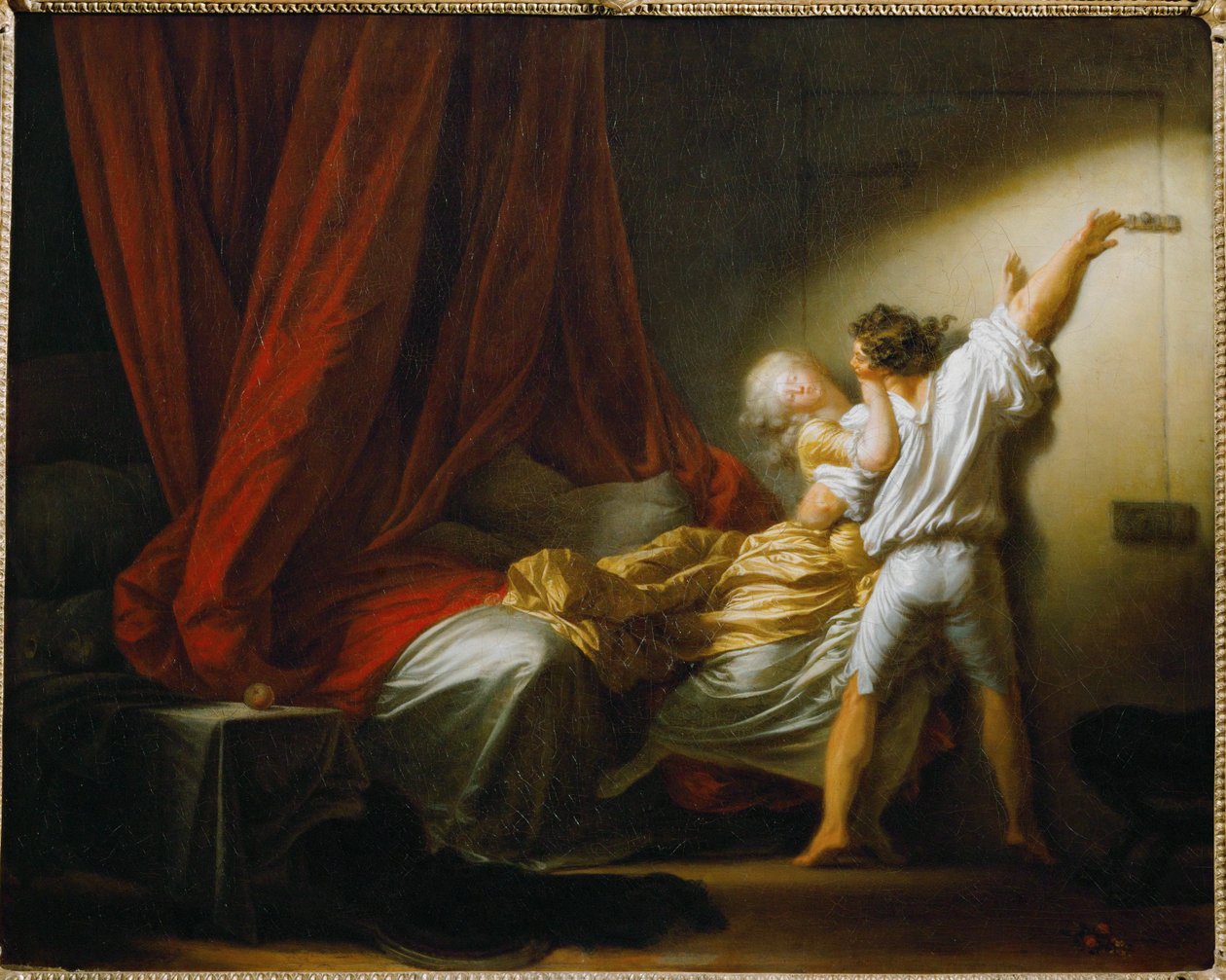 The Bolt by Jean Honore Fragonard