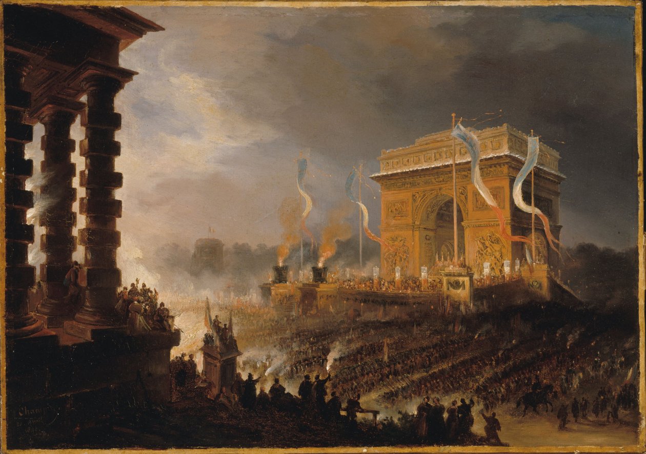 Fête de la Fraternité at the Arc de Triomphe de l