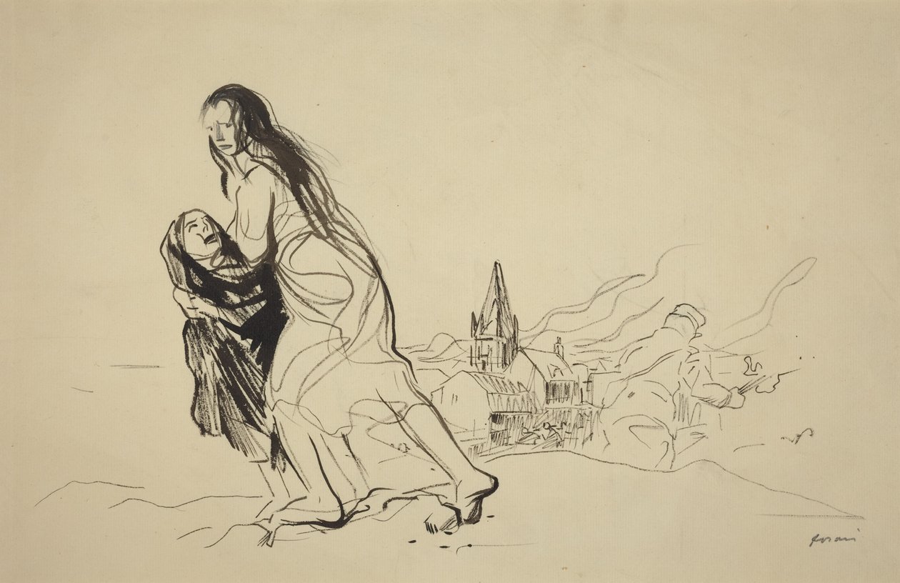 After Douai, probably 1918 by Jean-Louis & Caran D