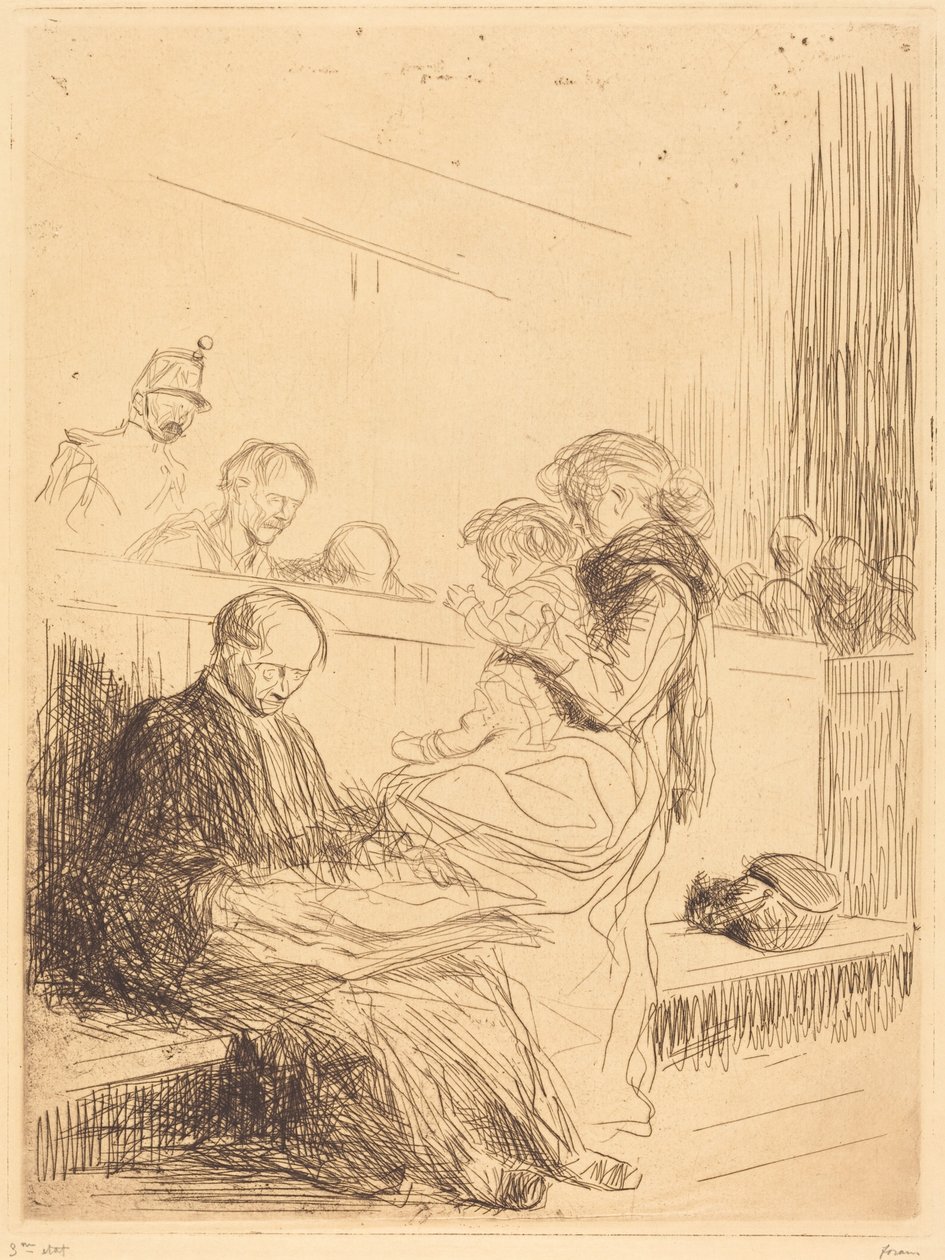 The Prisoner and the Child by Jean-Louis Forain