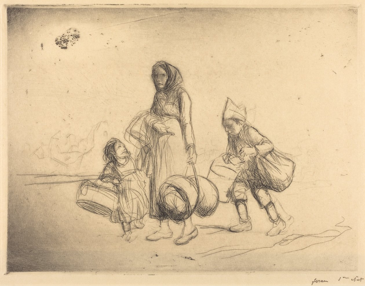 The Return Home by Jean-Louis Forain