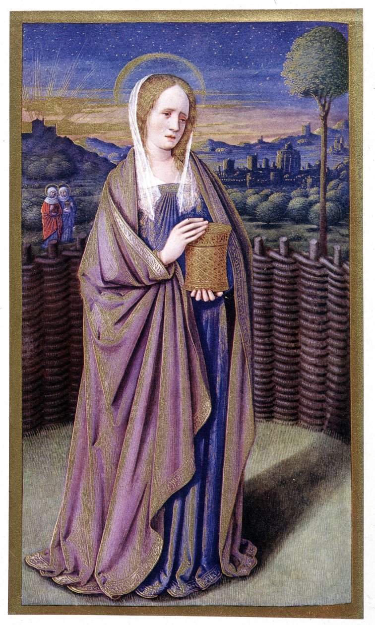 Saint Madeleine after Jean Bourdichon by Jean (after) Bourdichon