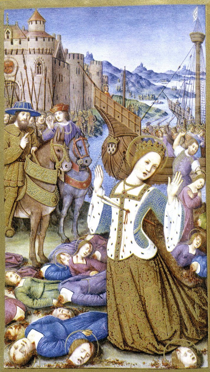 Saint Ursule after Jean Bourdichon by Jean (after) Bourdichon