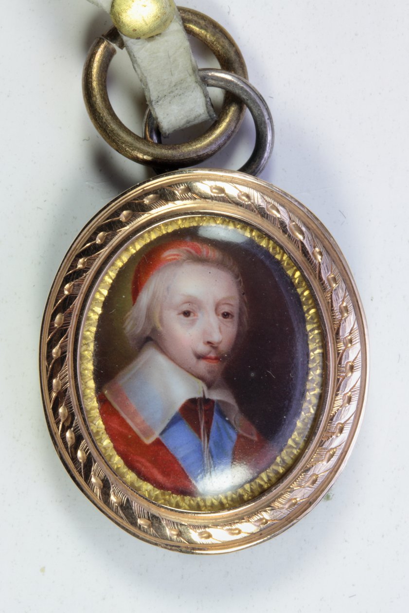 Armand-Jean Du Plessis, Cardinal, Duc De Richelieu by Jean (school of) Petitot