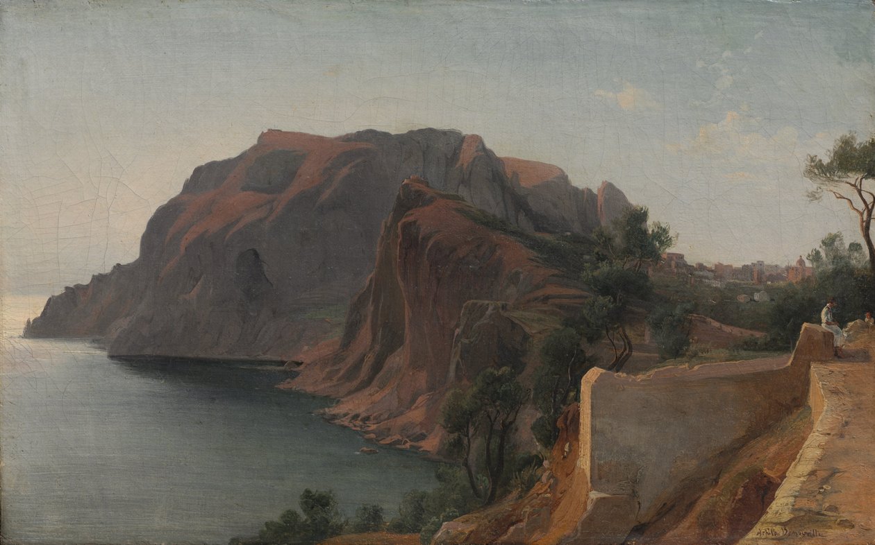 Capri by Jean Achille Benouville