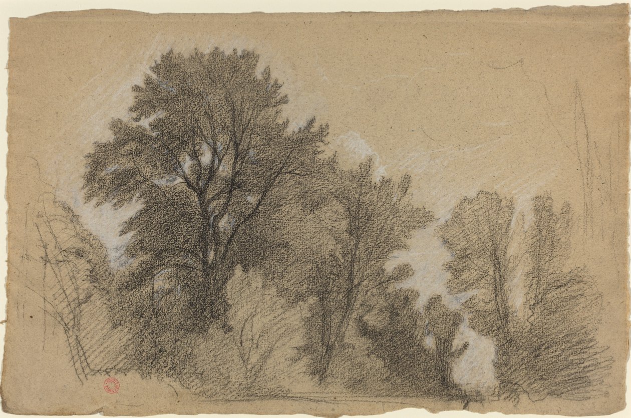 Edge of a Wood by Jean Achille Benouville